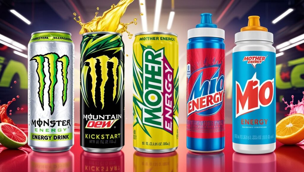 Energy Drinks that Begins with the letter M