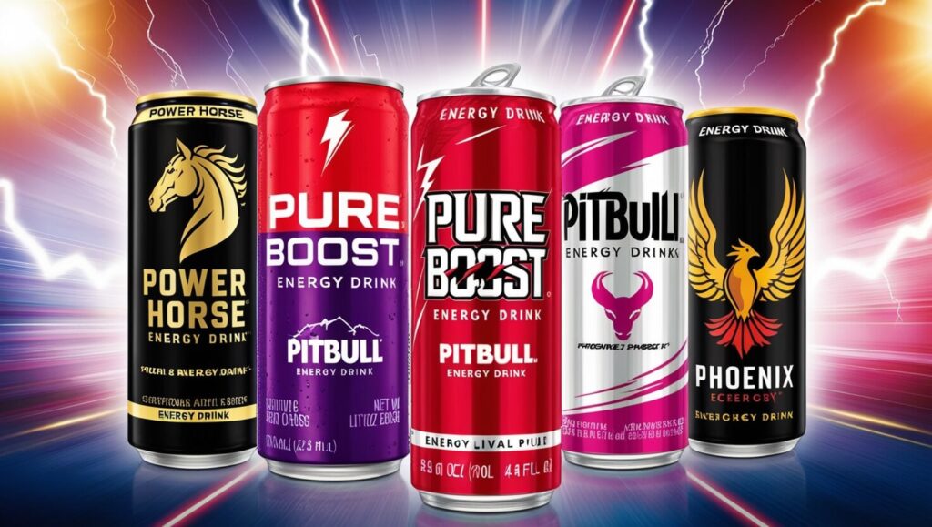 Energy Drinks that Begins with P