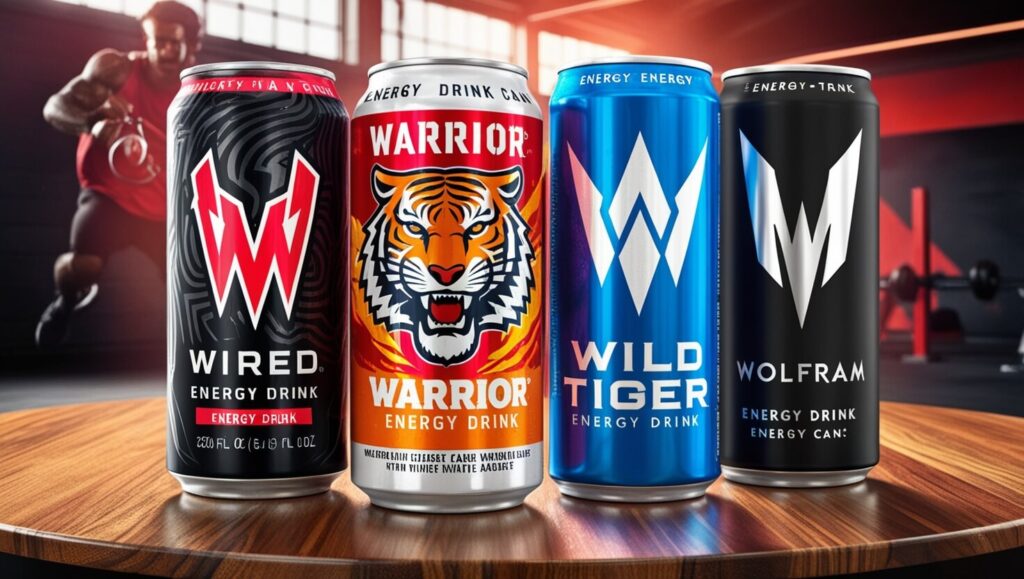 Energy drinks that starts with the letter W