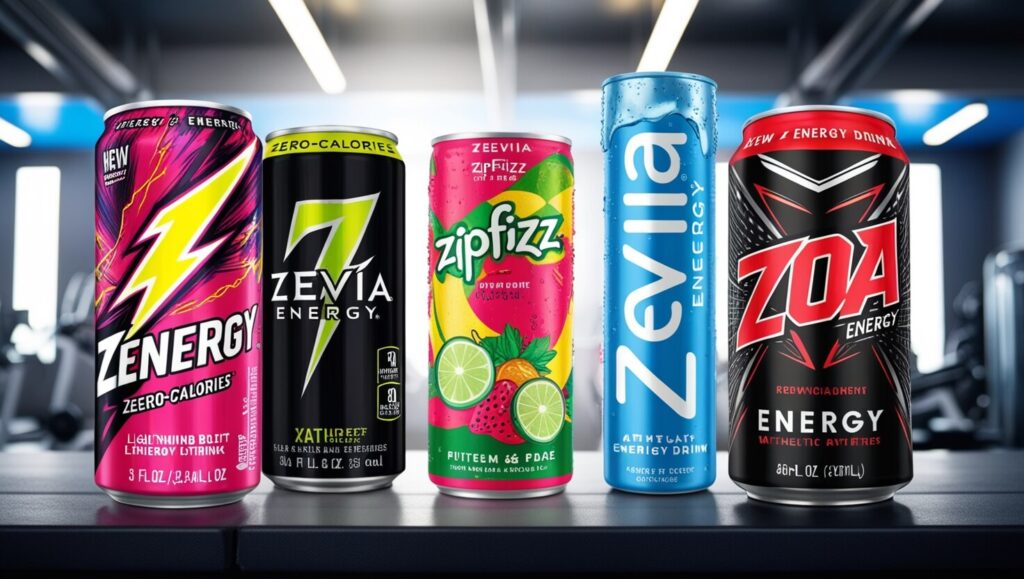 Energy drinks that starts with the letter Z