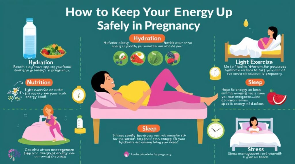 How to Keep Your Energy Up Safely in Pregnancy